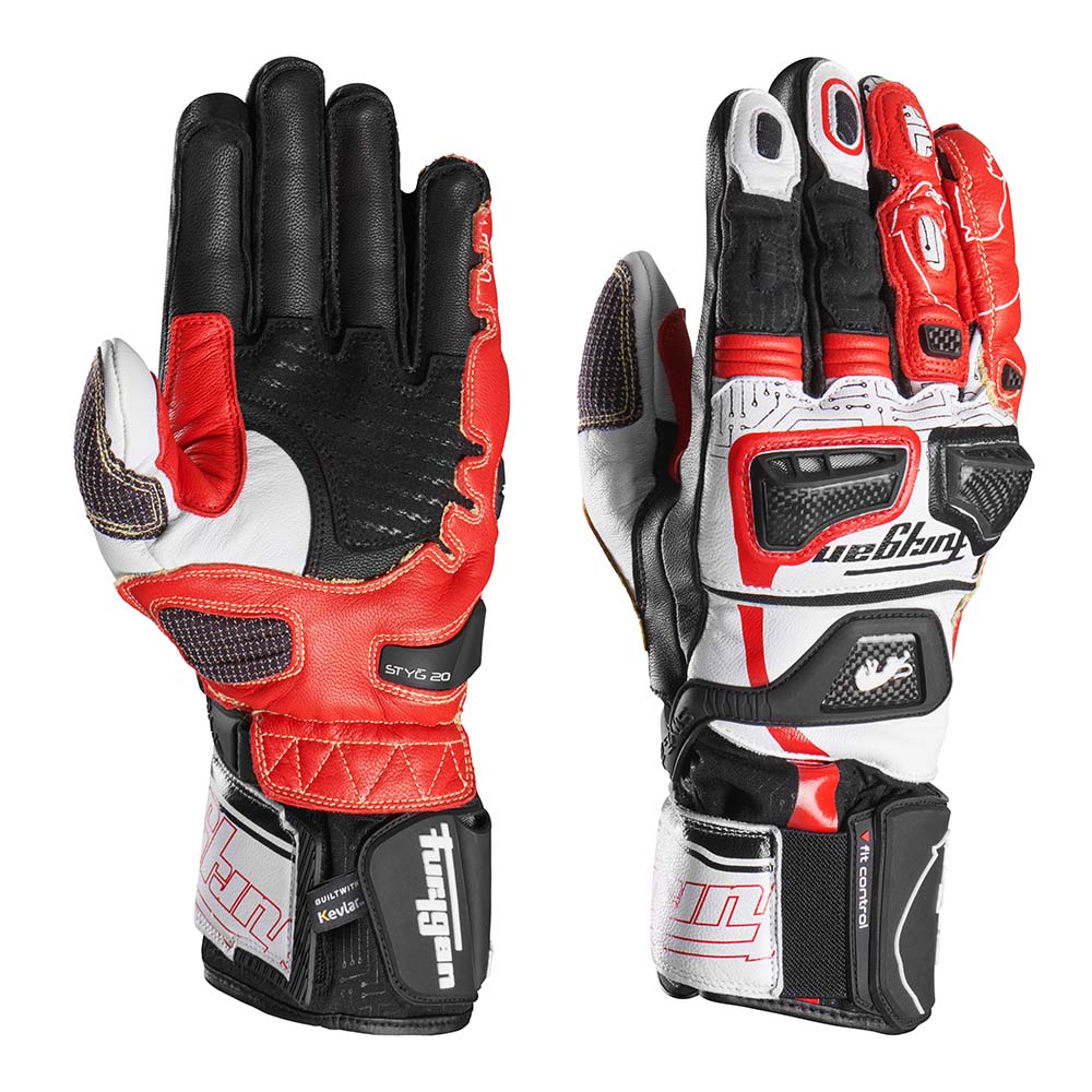 Furygan Handschoenen Styg20 X Kevlar Red-Black-White