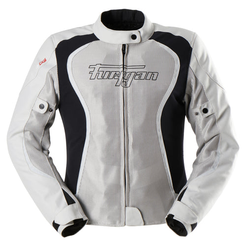 Furygan Odessa 3in1 Vented Dames Motorjas Pearl/Black – Ventilerende 3-in-1 Motorjas