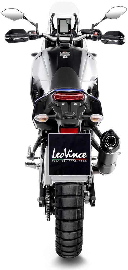 LeoVince LV One EVO Black Edition Slip-On Silencer Stainless Steel