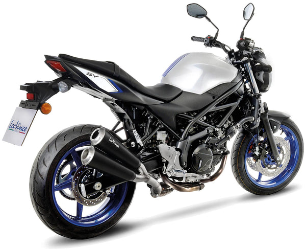 LeoVince GP Duals Slip-On Silencer Stainless Steel – Suzuki