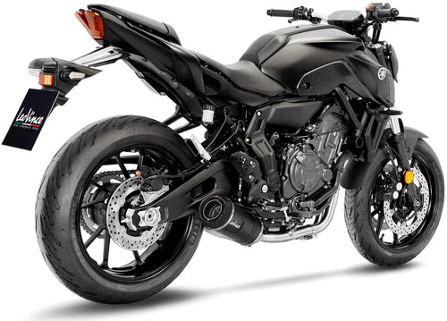 LeoVince LV One EVO Black Edition Complete System Stainless Steel Silencer