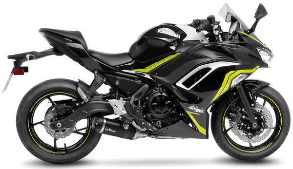 Kawasaki 650 Models LeoVince SBK LV-One EVO II Complete Exhaust System
