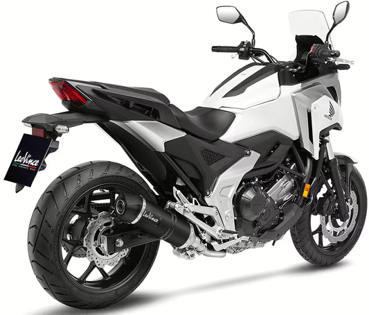 Honda NC 750 X – LeoVince SBK LV One EVO Black Edition Slip-On Uitlaat