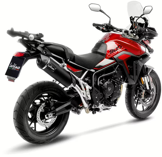 Triumph Tiger 900 GT / GT Pro / Rally Pro – LeoVince SBK LV One EVO Black Edition Slip-On Uitlaat