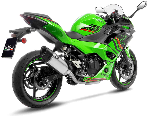 LeoVince LV-14 R Slip-On Exhaust Silencer SS – Kawasaki