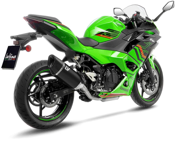 LeoVince LV-14 R Black Edition Slip-On Endschalldämpfer Edelstahl – Kawasaki