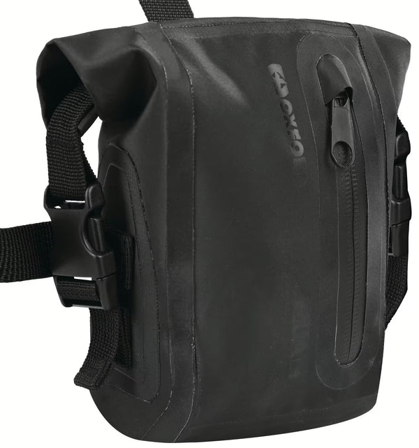 Oxford Aqua L1 Leg Bag Black – Waterproof 1L Motorcycle Bag