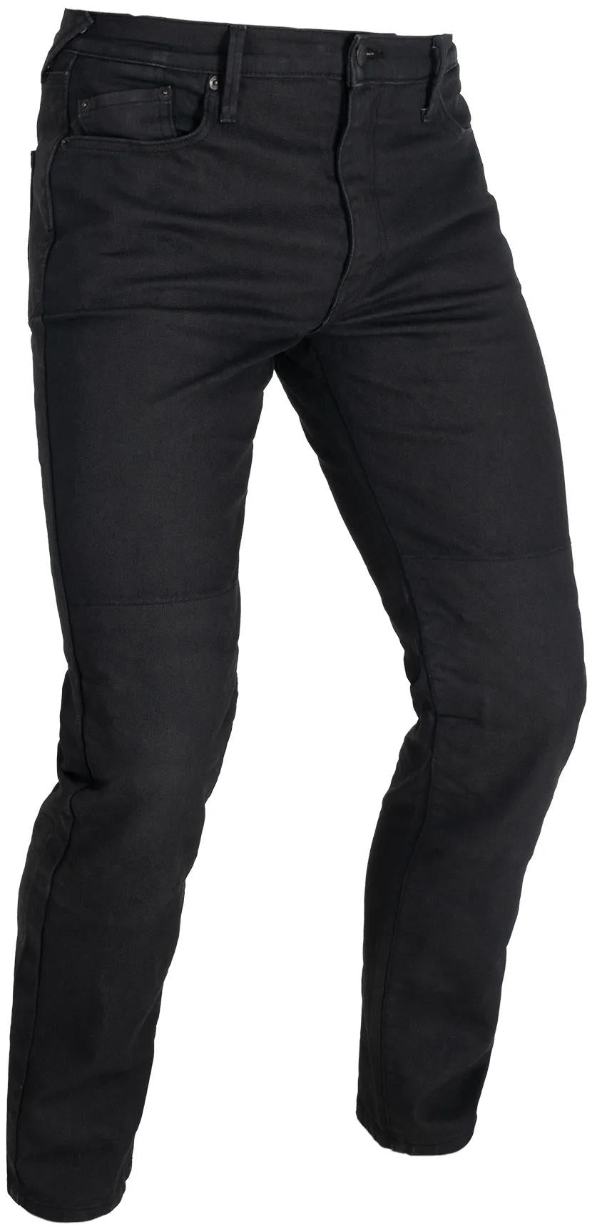 Oxford AAA Jean Slim Motorjeans Heren - Zwart