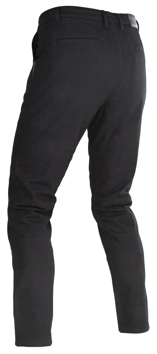 Oxford Chino Motorradjeans – Schwarz