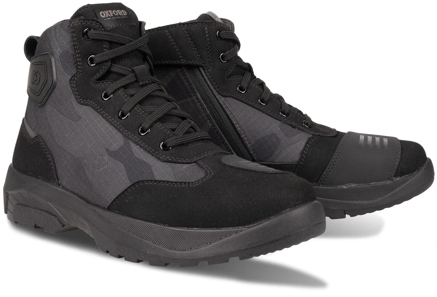 Oxford Ravine D2D Motorschoenen Heren - Zwart Camo