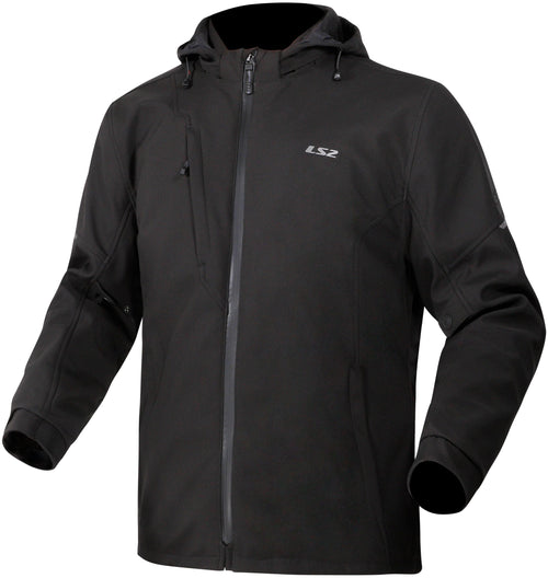 LS2 Bolton Schwarz Motorradjacke