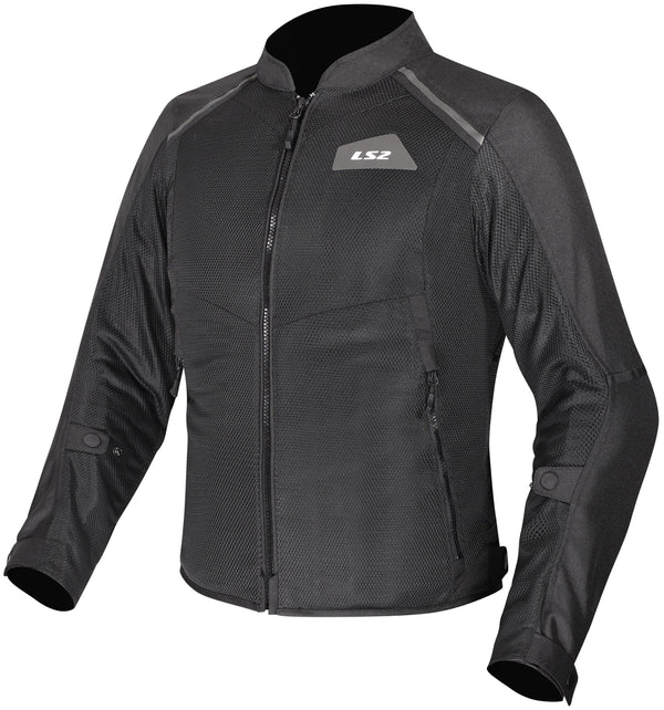 LS2 Breeze Lady Motorradjacke Schwarz