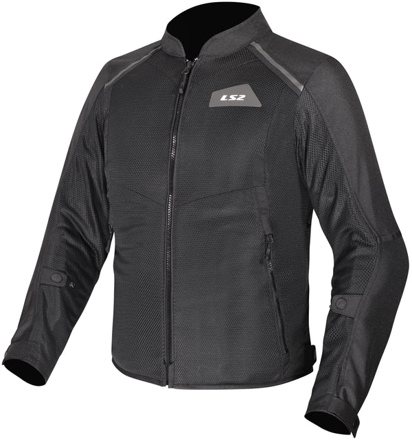 LS2 Breeze Man Zwart Motorjas
