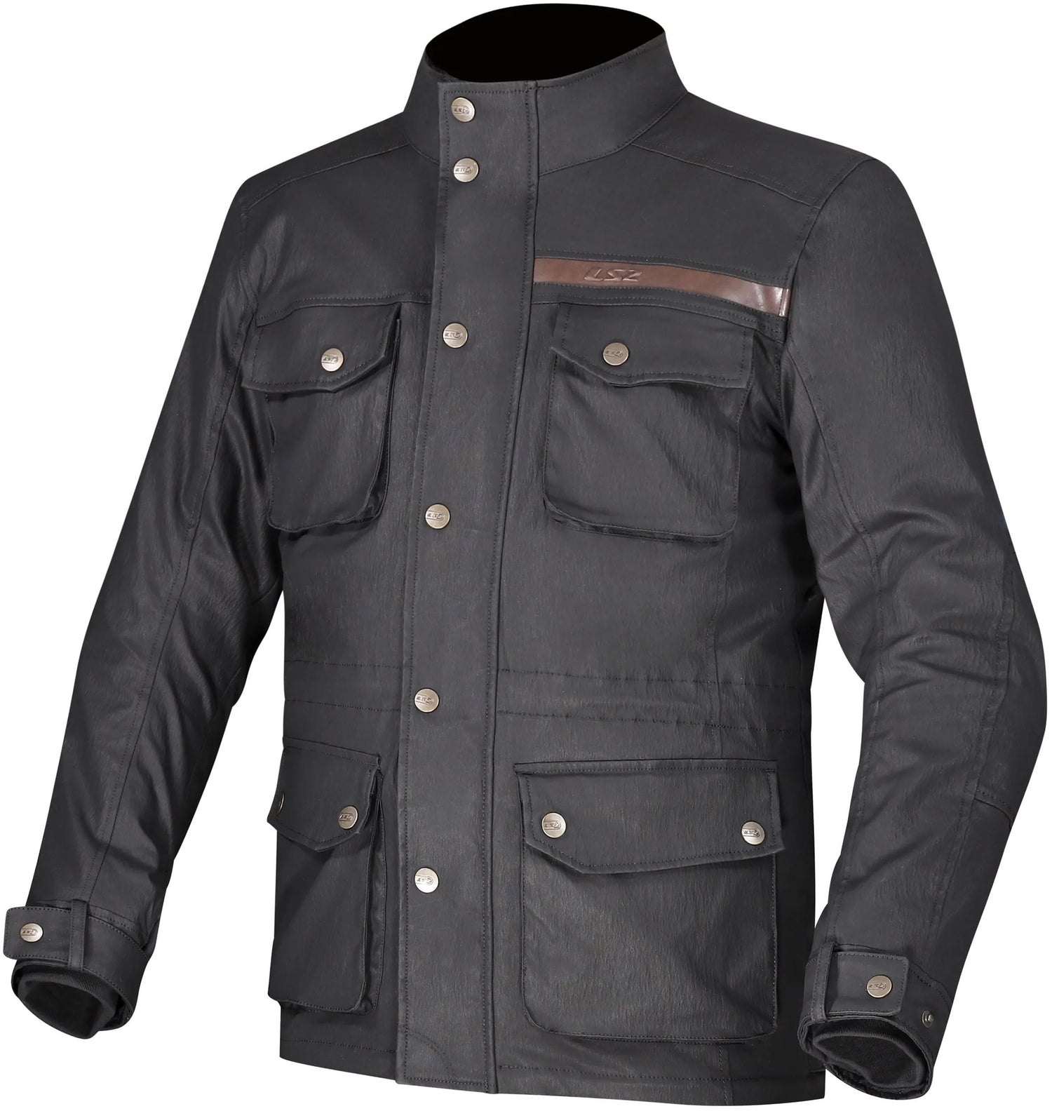 LS2 Liberty Man Zwart Motorjas