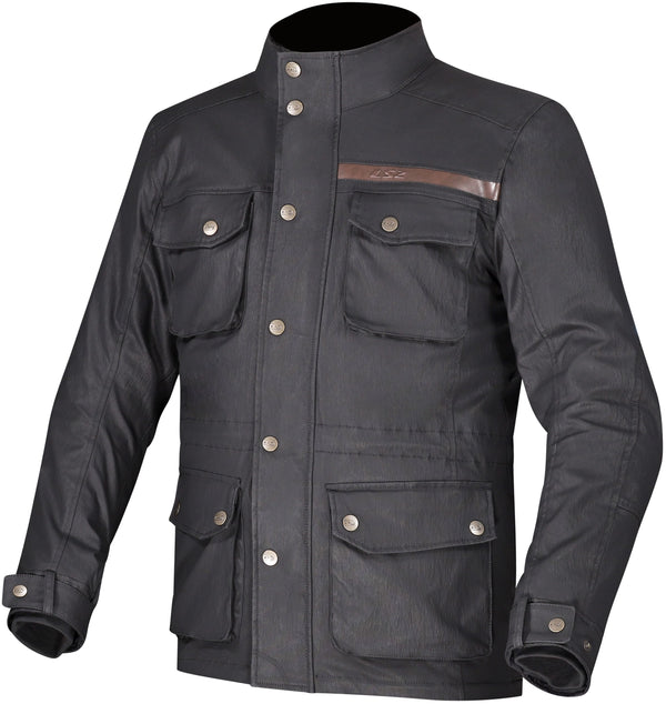 LS2 Liberty Man Schwarz Motorradjacke