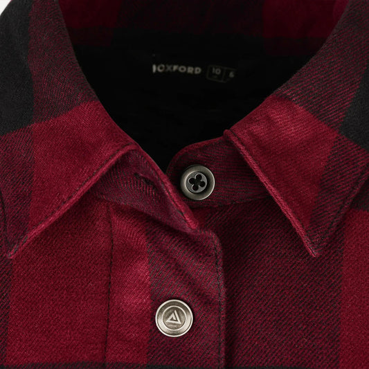 Oxford Kickback 2.0 Shirt Motorjas Dames - Rood - foto 2
