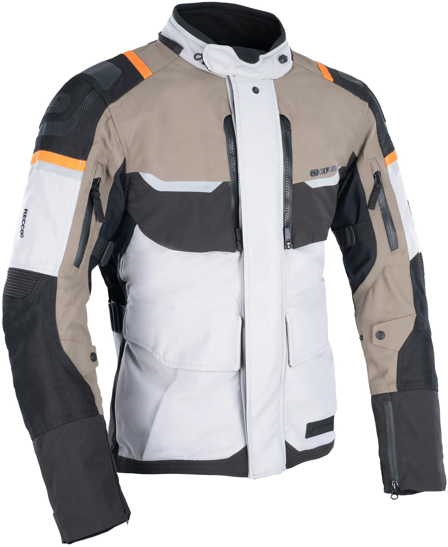 Oxford Stormland Motorjas Heren - Desert/Zwart/Oranje