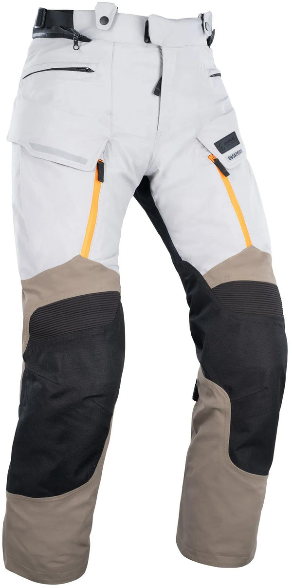 Oxford Stormland Motorbroek Heren - Grijs/Zwart/Fluo
