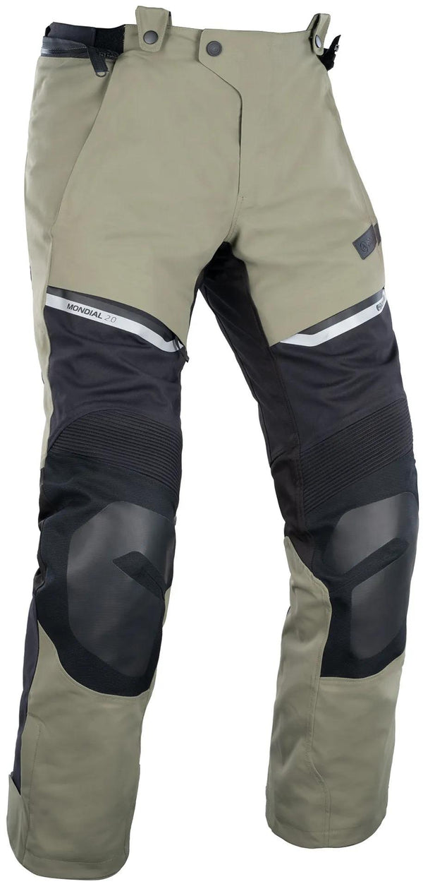 Oxford Mondial 2.0 Motorbroek Heren - Zwart/Olijf