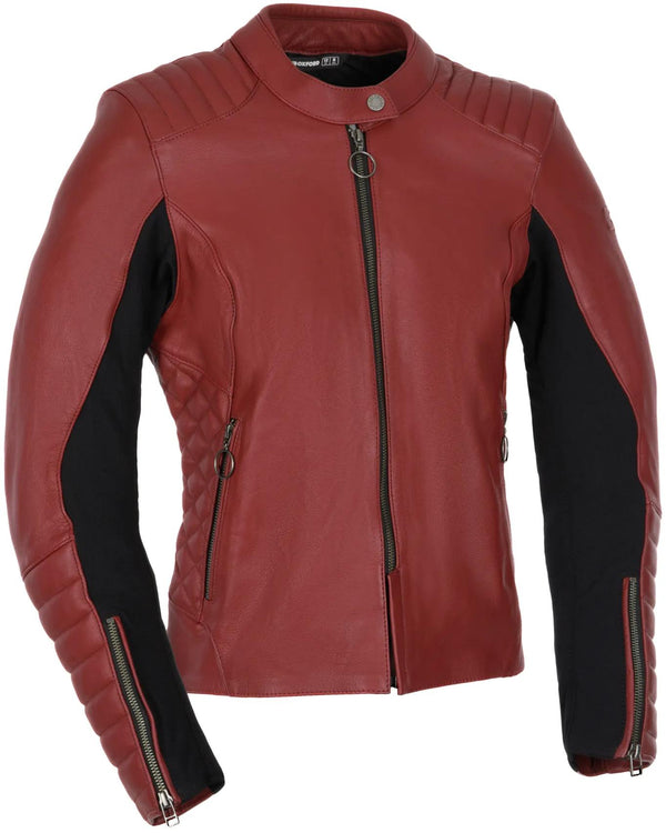 Oxford Radley Leren motorjas Dames - Rood