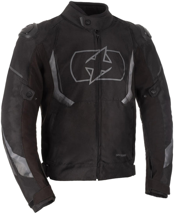 Oxford Omega 1.0 Motorjas Heren - Zwart