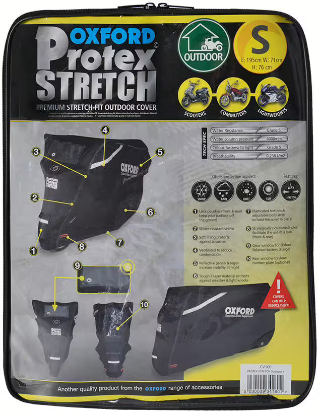 OXFORD Motorhoes Protex – Motorcycle Storage Covers kopen bij WheelsWork | Motoronderdelen, Gereedschap & Accessoires