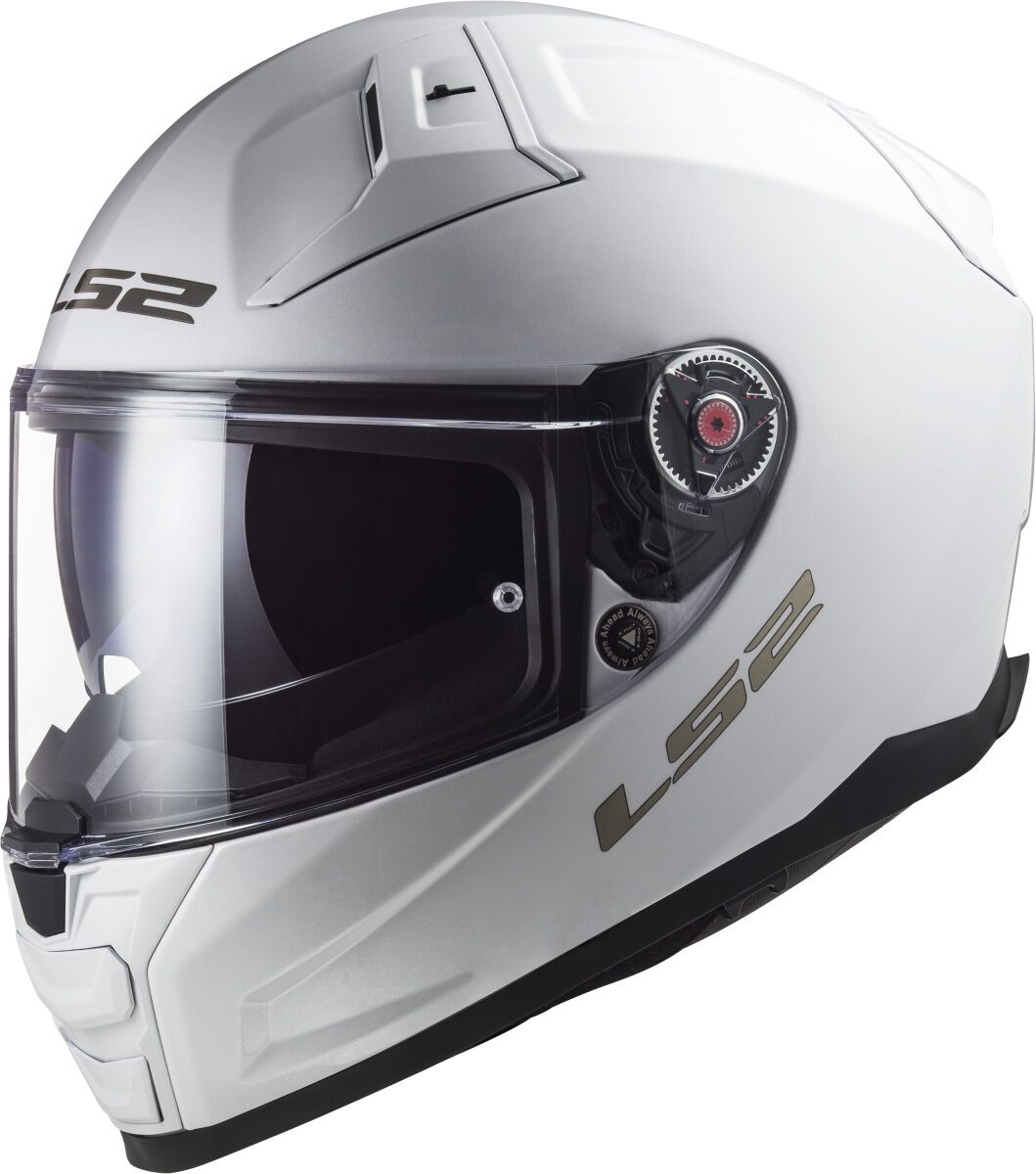 LS2 FF811 Vector II Solid Wit Integraalhelm ECE 22.06