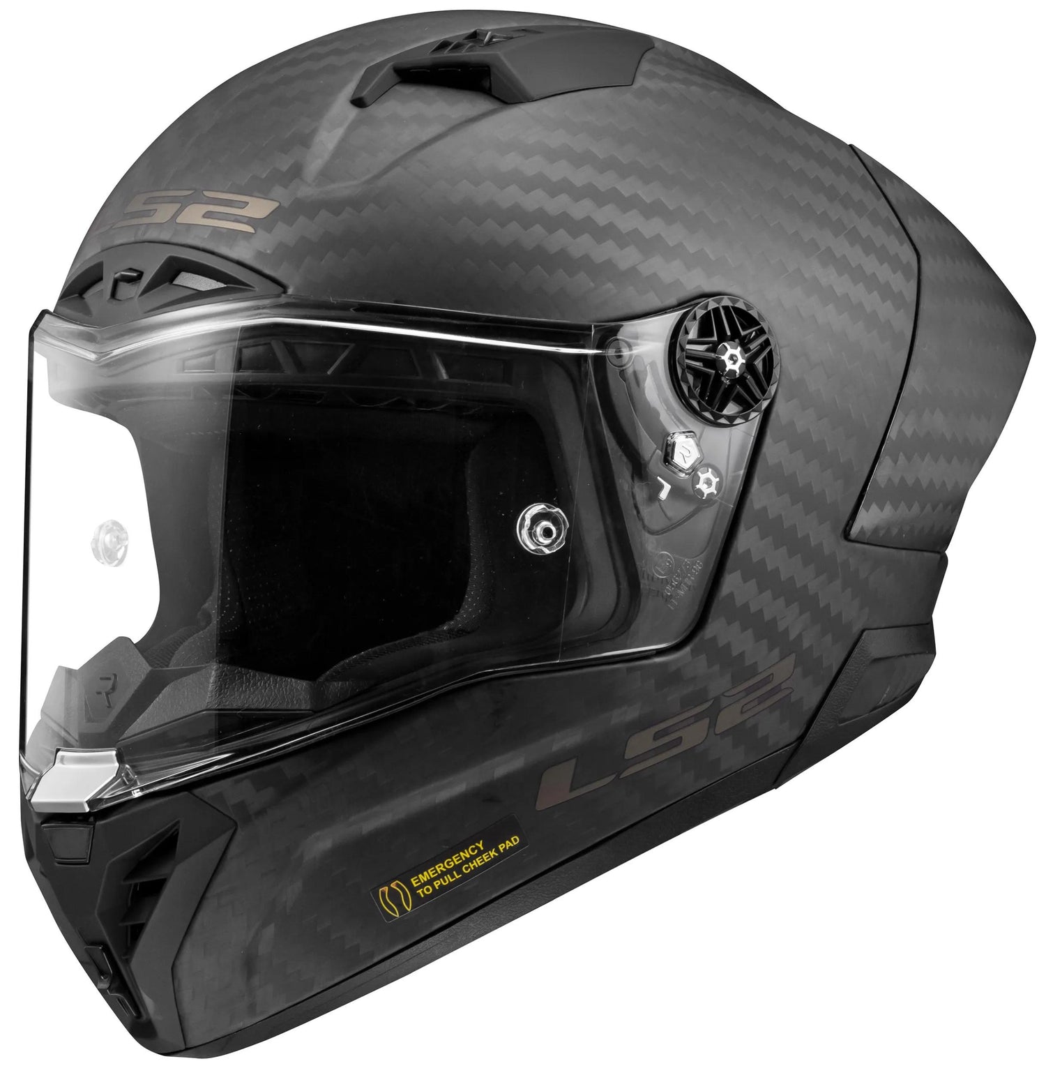 LS2 FF805 Thunder Carbon GP Pro Zwart Mat Integraalhelm ECE 22.06