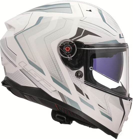 LS2 FF811 Vector II Alizer White