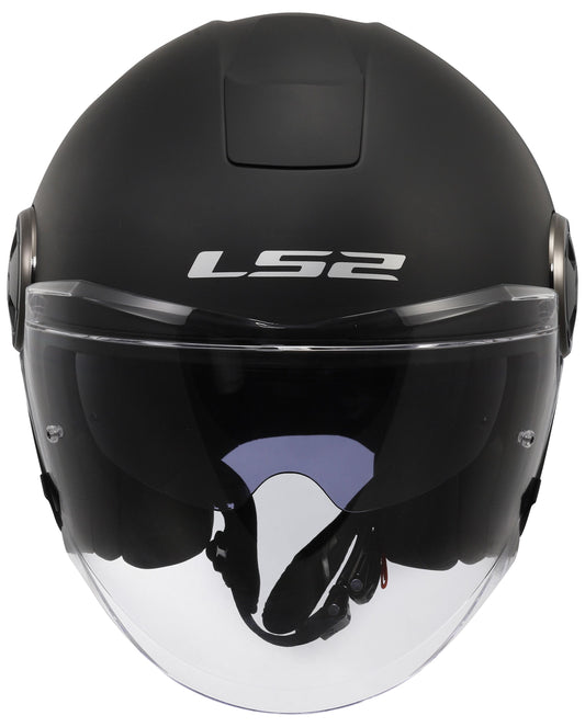 LS2 OF620 Classy Solid Zwart Mat Jethelm ECE 22.06 – foto 2
