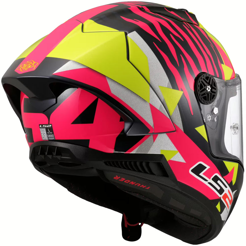 LS2 FF805 Thunder GP Aero Replica Aldeguer – Limited Edition | Carbon Racehelm