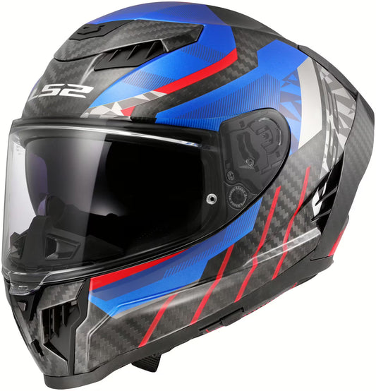LS2 FF807 Dragon Trax Red/White/Blue
