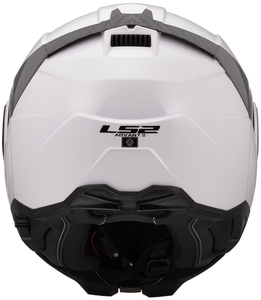 LS2 FF910 Advant II Solid Wit Systeemhelm ECE 22.06 – foto 2