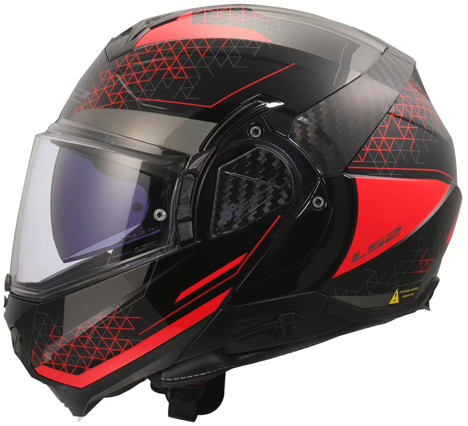LS2 FF910 Advant II Red/Black