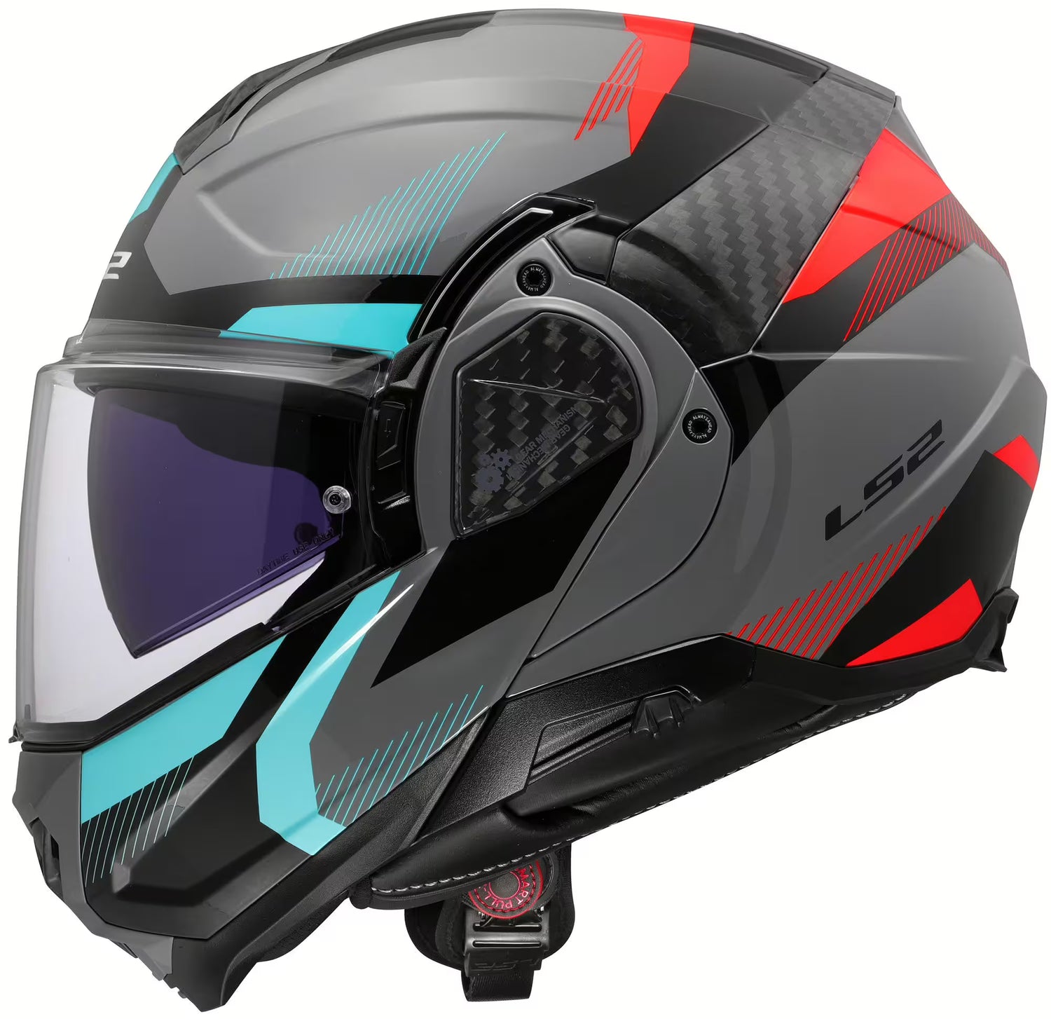 LS2 FF910 Advant II Gray/Blue/Red