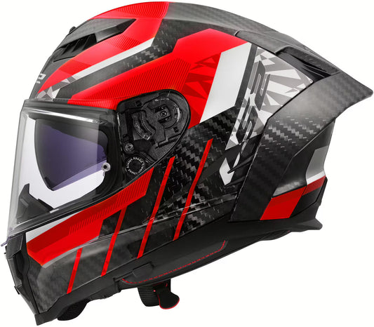 LS2 FF807 Dragon Trax Red