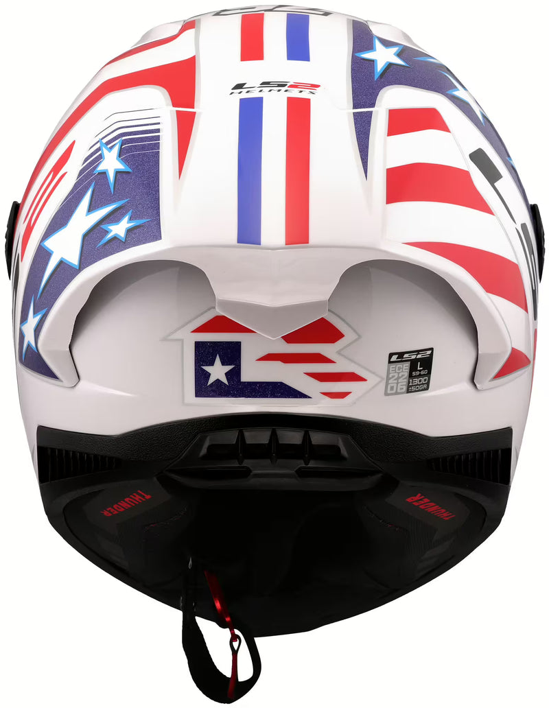 LS2 FF805 Thunder GP Aero Replica Baz Limited Edition Carbon Racehelm