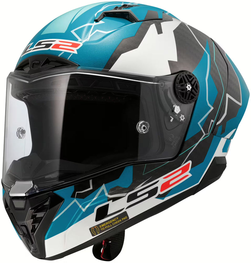LS2 FF805 Thunder GP Aero Replica Huertas – Limited Edition | Carbon Racehelm