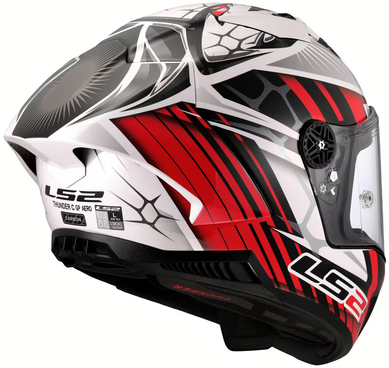 LS2 FF805 Thunder GP Aero Replica Perolari – Limited Edition | Carbon Racehelm