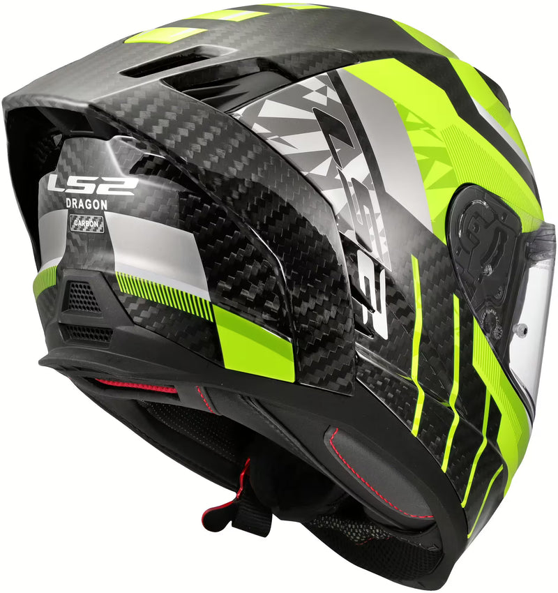 LS2 FF807 Dragon Trax – Yellow / Grey