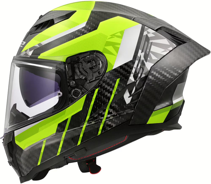 LS2 FF807 Dragon Trax – Yellow / Grey