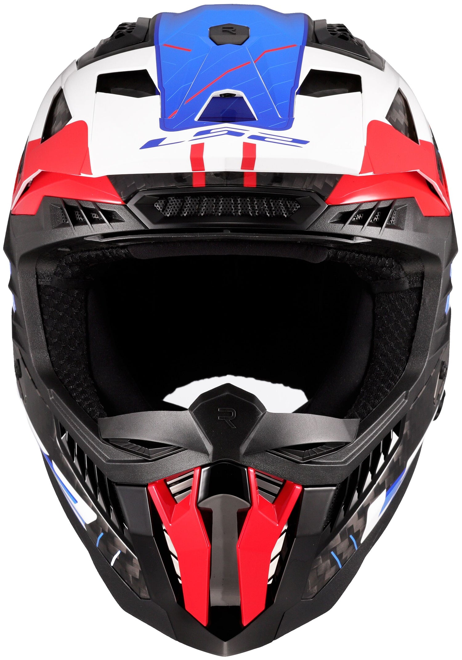 LS2 MX703 X-Force Galuo Wit/Rood/Blauw, 63/64 = XXL Crosshelm ECE 22.06 – foto 2