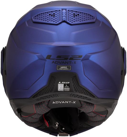 LS2 FF901 Advant X Solid Blauw Mat Systeemhelm ECE 22.06 – foto 2
