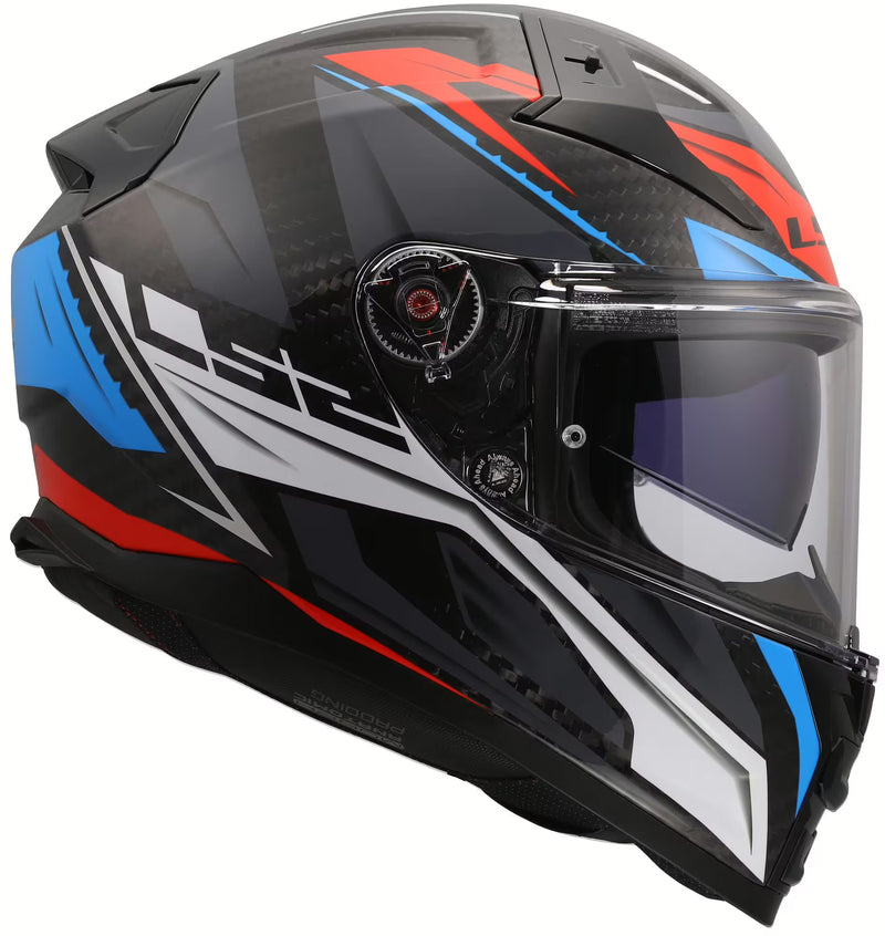LS2 FF811 Vector II Carbon Savage Red Blue