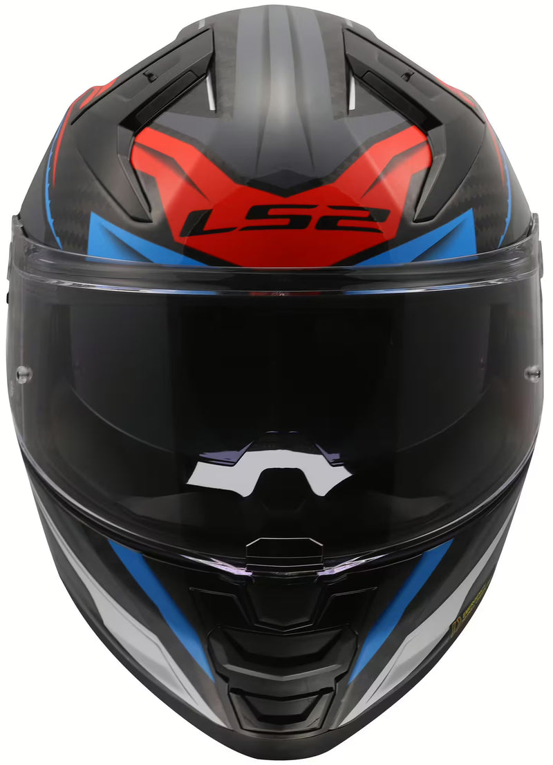 LS2 FF811 Vector II Carbon Savage Red Blue