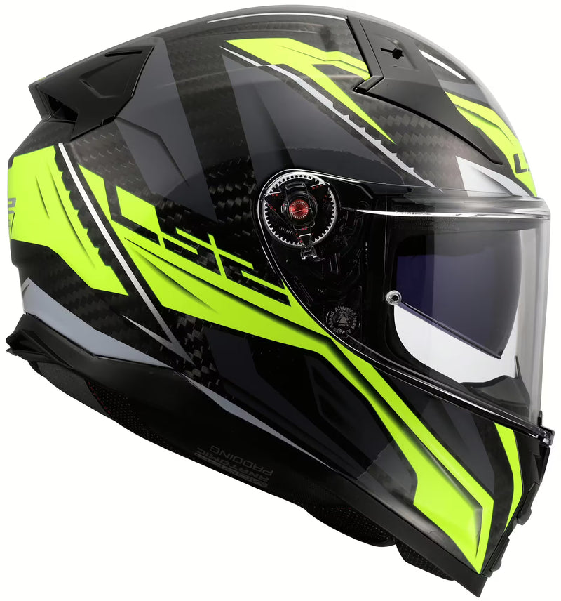 LS2 FF811 Vector II Carbon Savage Yellow