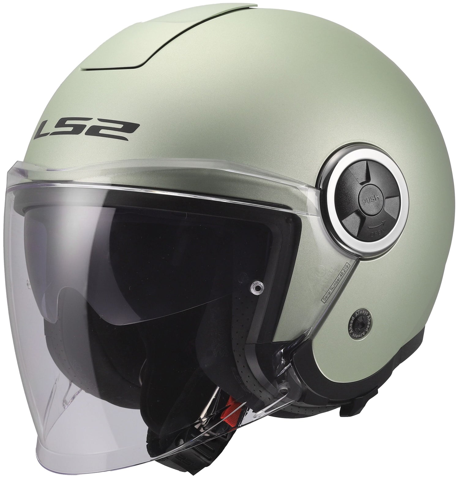 LS2 OF620 Classy Solid Grijs Mat Jethelm ECE 22.06