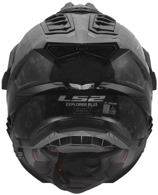LS2 MX701 Explorer Carbon Forged Grijs, 63/64 = XXL Adventurehelm ECE 22.06 – foto 2