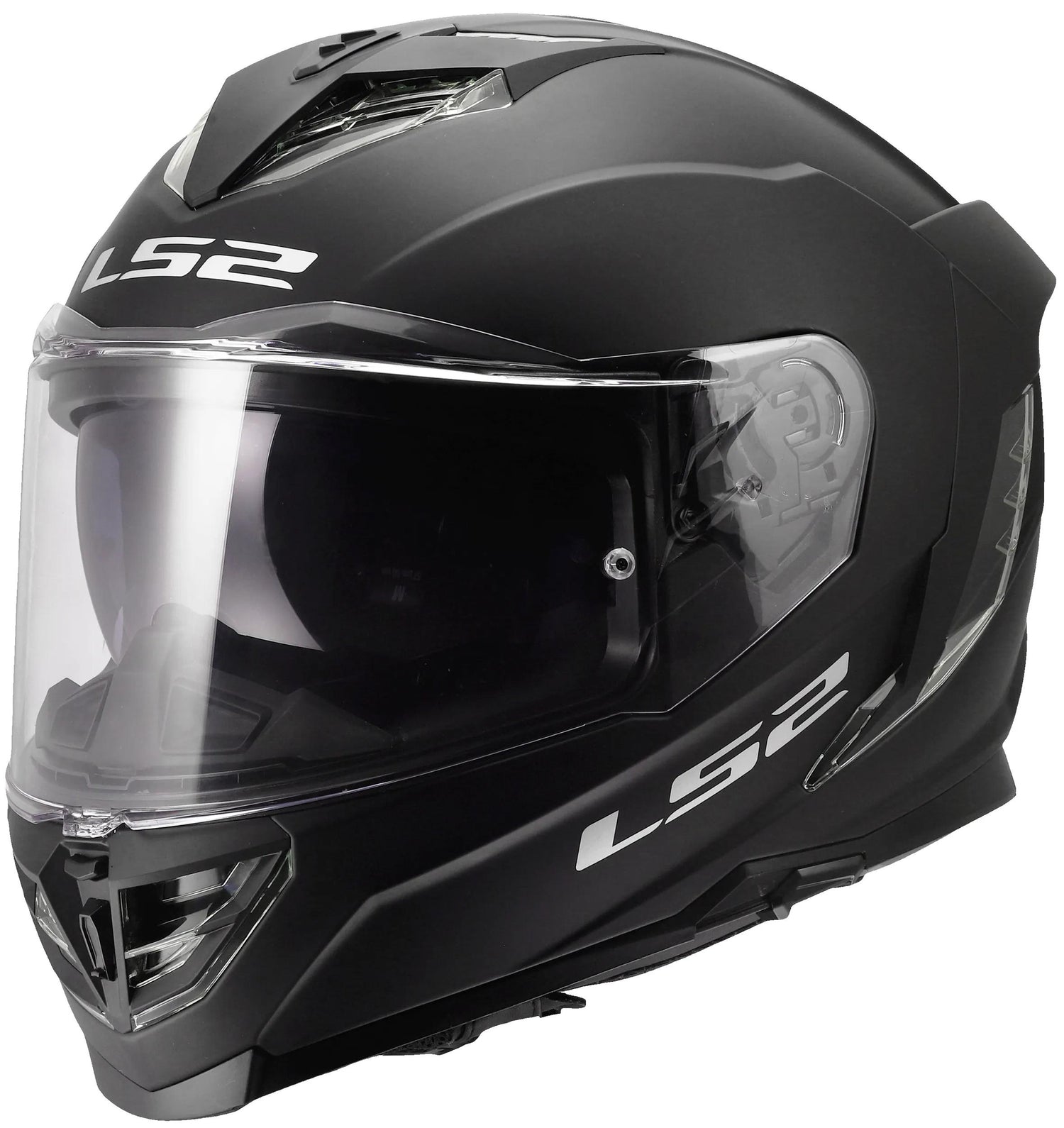 LS2 FF818 Storm III Solid Mat Zwart Size Integraalhelm ECE 22.06