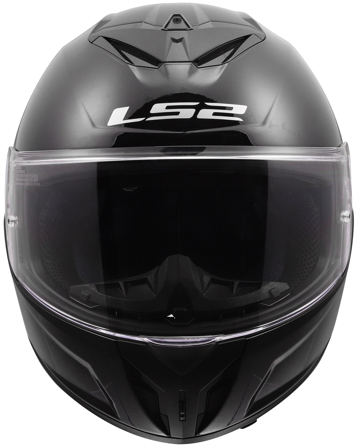 LS2 FF820 Rapid III Solid Zwart Integraalhelm ECE 22.06